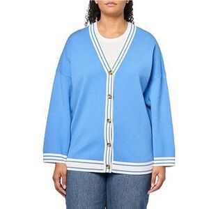 Baum Und Pferdgarten NWT Cissi The Baum Factory Wedgewood Blue Cardigan